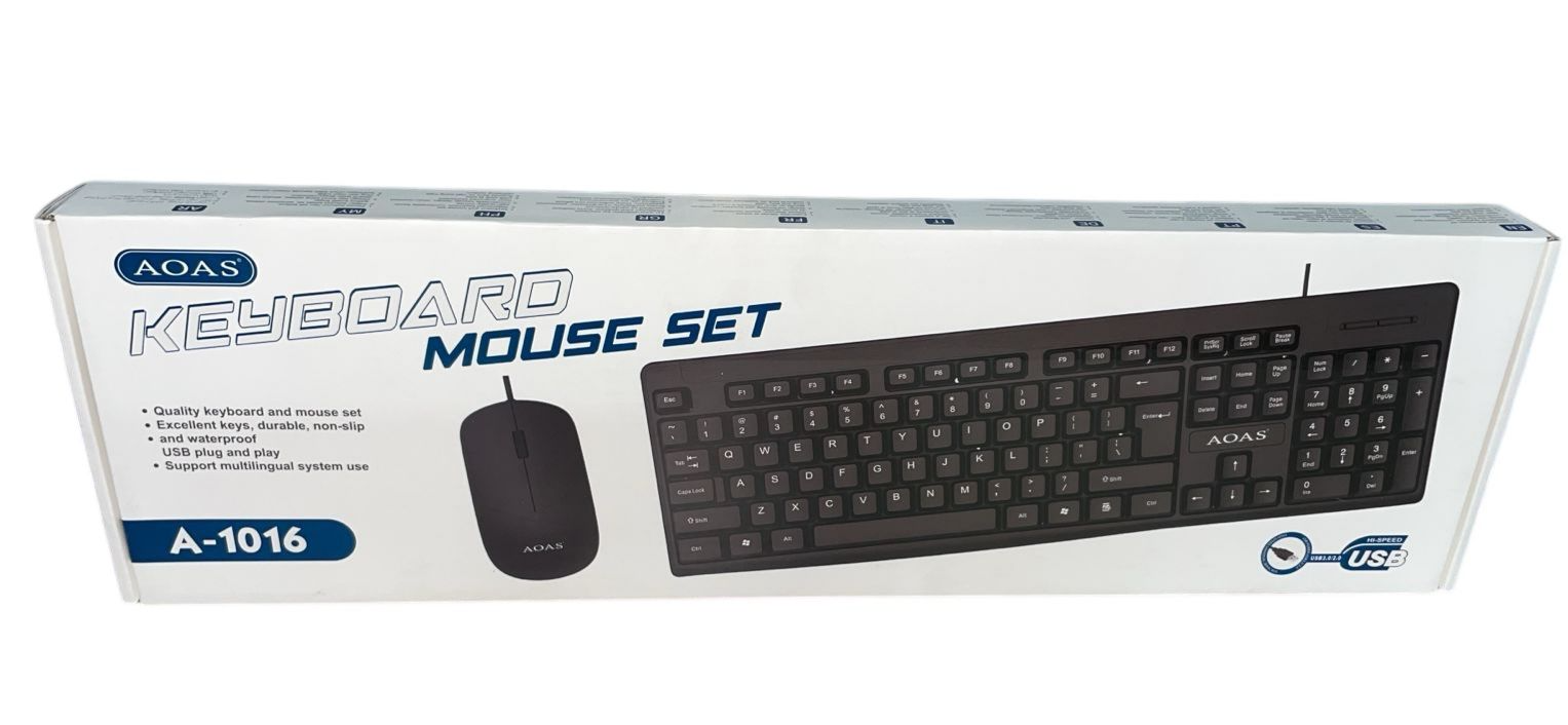 TECLADO Y MOUSE AOAS MOUSE A-1012